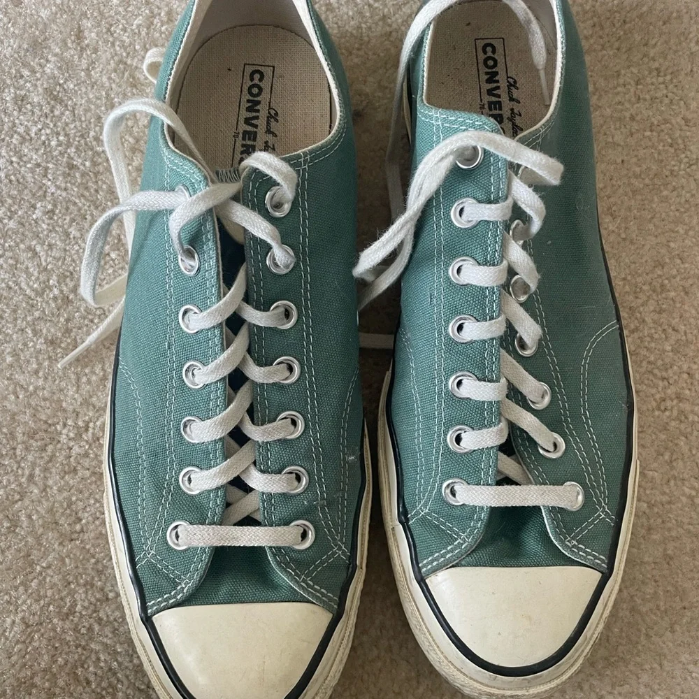Converse Chuck Taylor All Star Green Canvas Shoes.‎ Men size 11 - Picture 3 of 8